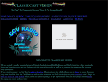 Tablet Screenshot of ccvradio.com